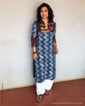 EE-S35287 Kalam Dabu Kurtha Top