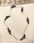 AGDR-5813 Blue Gold Mala