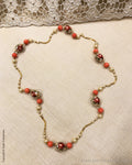 AGDR-5812 Peach Gold Mala