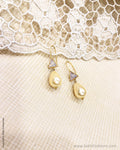 AGDS-32468 Pearl gold earring