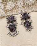 ASDR-26956 Lotus Silver earring