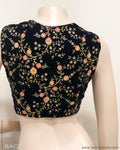 BL-S20734P Velvet Pot Blouse