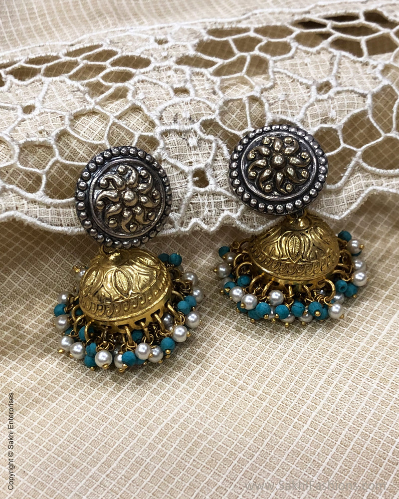 ASDS-30570 Blue Jhumka