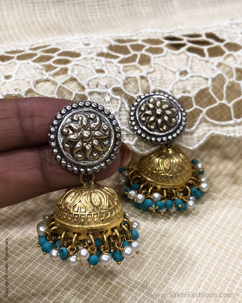 ASDS-30570 Blue Jhumka