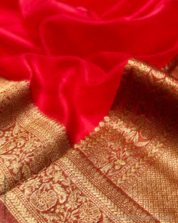 DP-S35099 Red Faux Banarsi