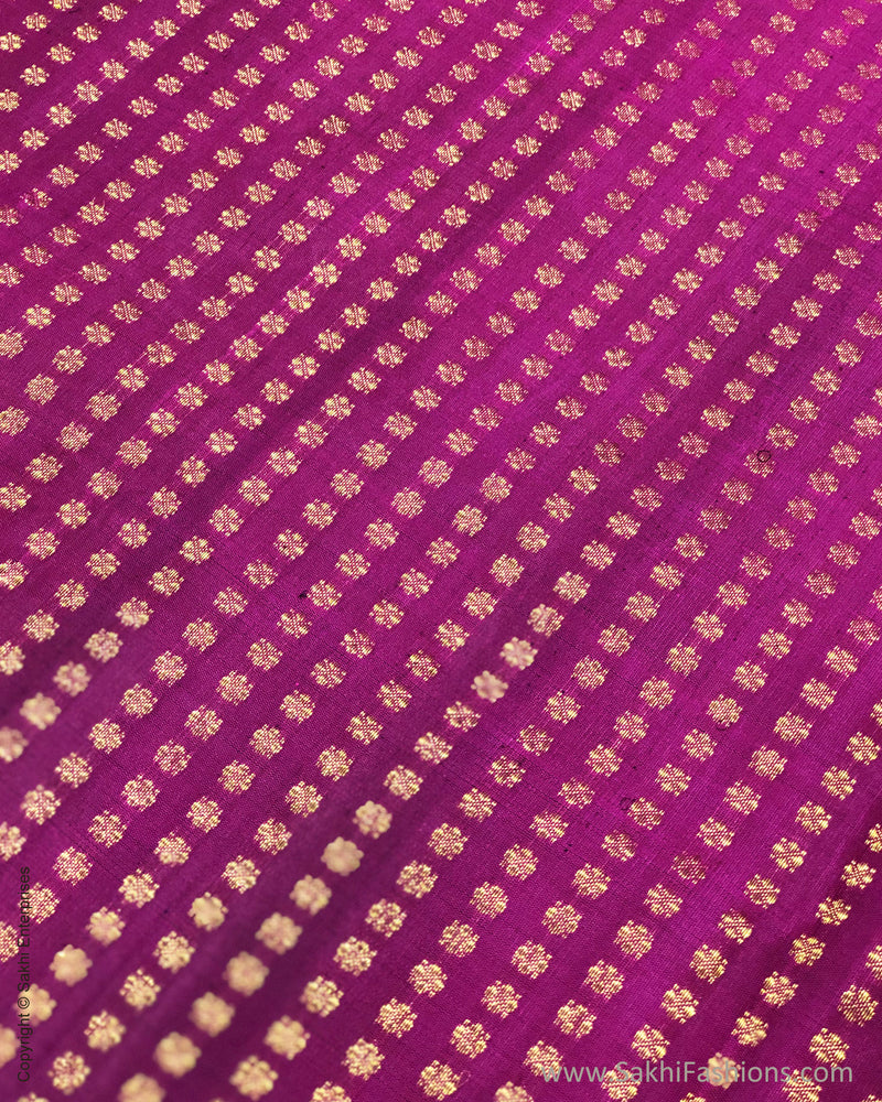 BL-F34976 Purple Kanchi Blouse