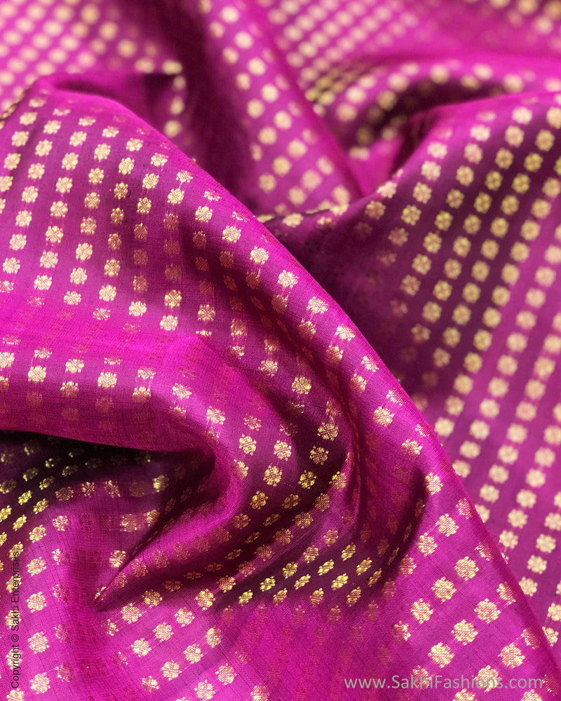 BL-F34976 Purple Kanchi Blouse