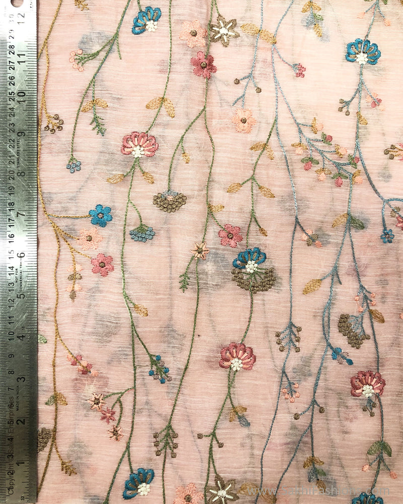 BL-F31795 Embroidered Linen BlouseF