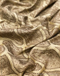 BL-F35263 Cream Banarsi BlouseF