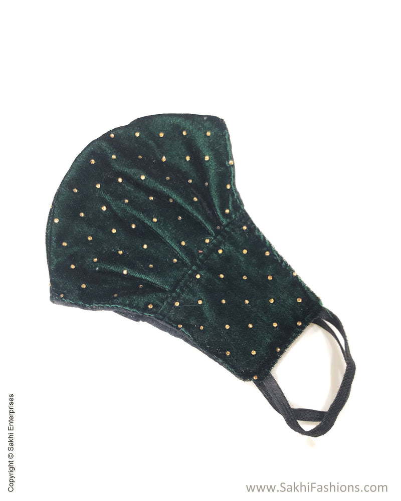 EE-MV10061 Green Velvet mask