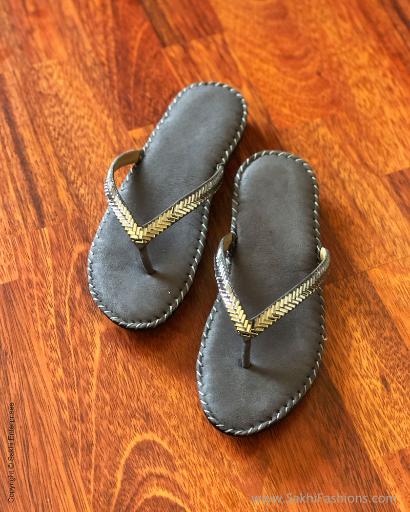 AFDS-211295 Grey Flat Footwear