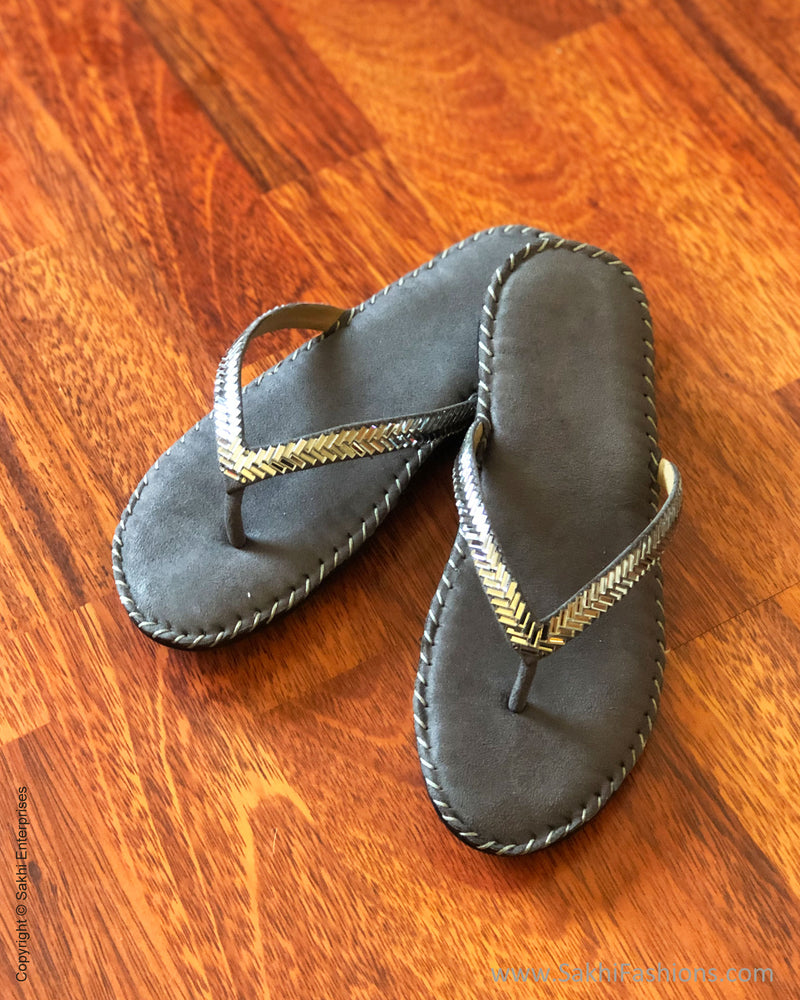 AFDS-211295 Grey Flat Footwear