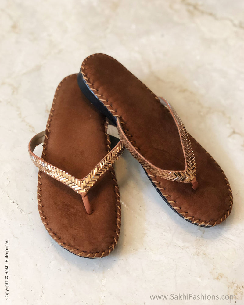 AFDS-211294 Tan Flat Footwear
