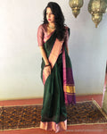 EE-S37930 Green Silk Mangalgiri