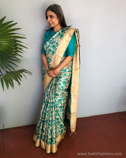 EE-S36379 Green Tussar