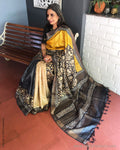 EE-S36388 Mustard Tussar
