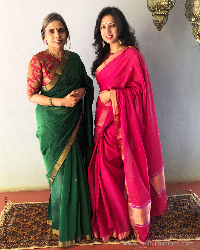 EE-S37950 Green cotton Mangalgiri