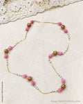 AGDS-37154 Pink Gold Mala