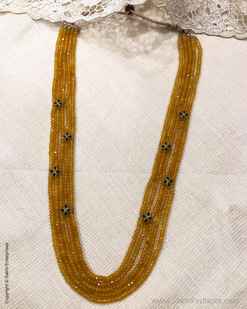 AGDS-37161 Mustard Gold Mala