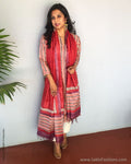 EE-S37293 ZigZag Tussar Salwar