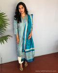 EE-S37288 Zig zag Tussar Salwar