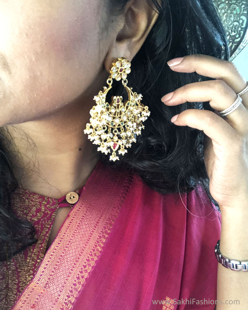 HGDS-37177 Chandbali Earring