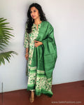EE-S37286 Green Tussar Salwar