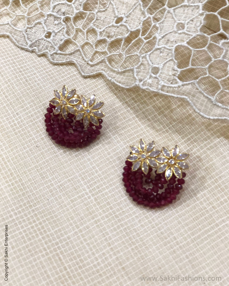 AGDS-36015 Gold earring