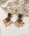 ASDS-38589 Gutta Silver Earrings