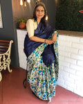 EE-S38556 Rising Tussar Cutwork