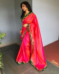 EE-S38989 Peach Kanchi Cutwork