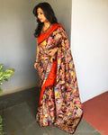 EE-S38151 Designer Batik Saree