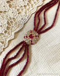AGDS-39787 Red bead Choker