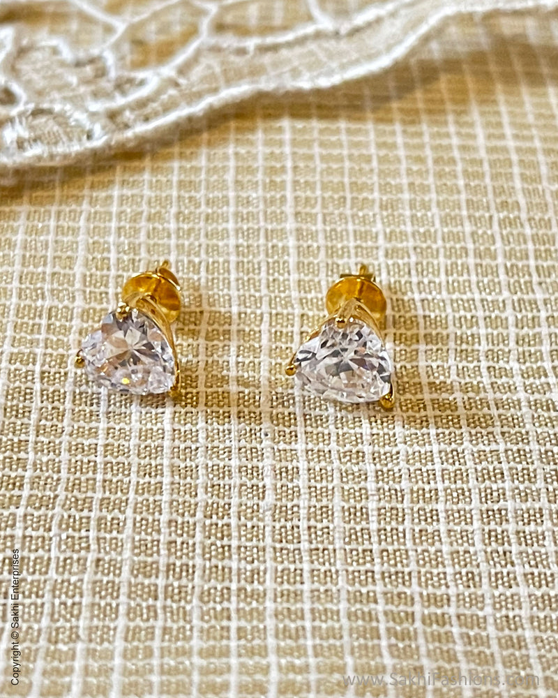 AGDS-39806 Heart CZ Solitaire