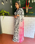 EE-S41244 Shibori Georgette sari