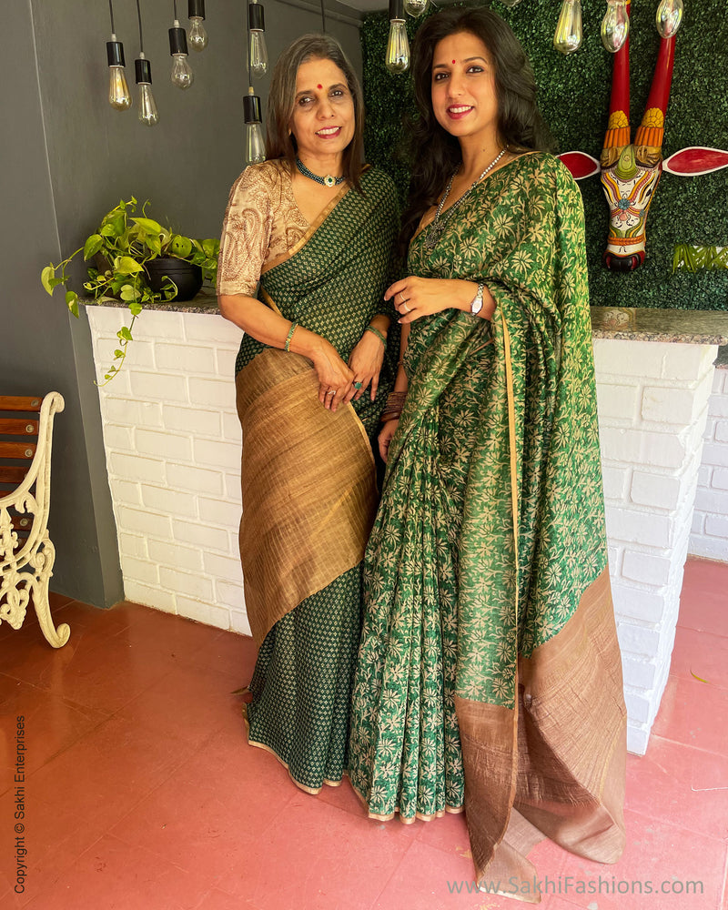 EE-S38206 Tussar Munga Saree