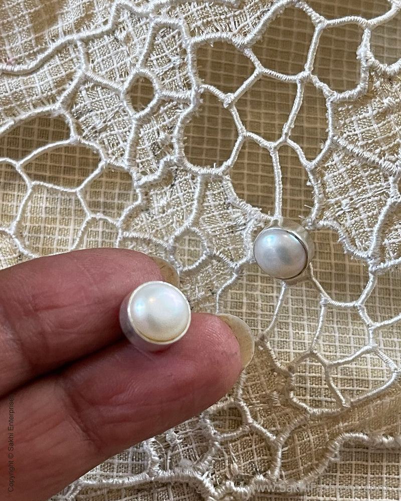 AJDS-41066 Pearl & Silver Pearls