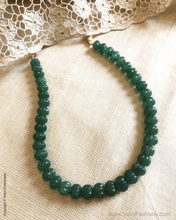 AJDS-39143 Green Bead Mala