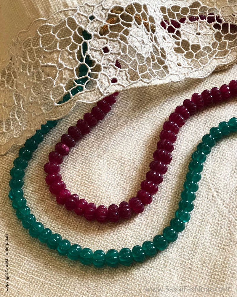 AJDS-39143 Green Bead Mala