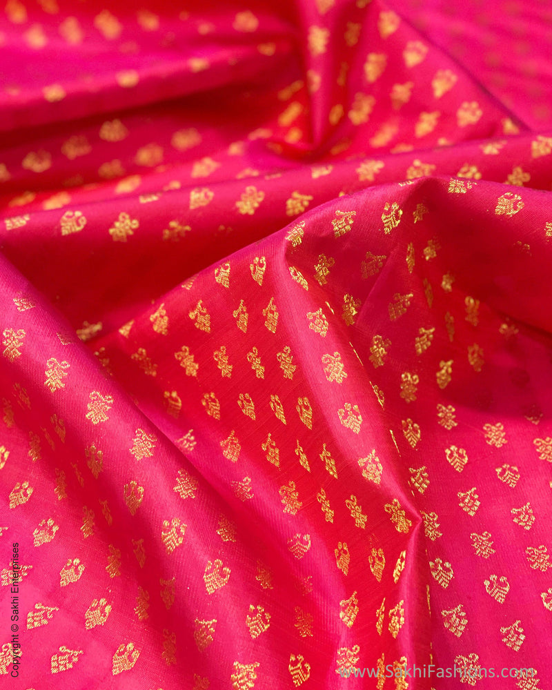 BL-F36621 Pink Kanchi Blouse