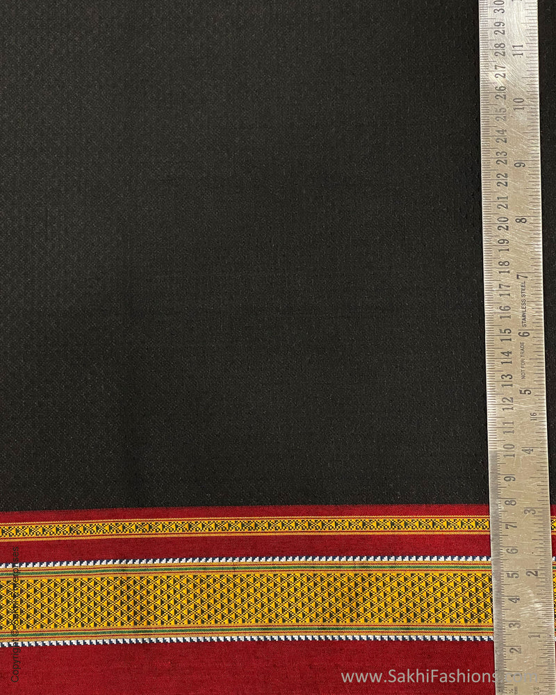 BL-F40681 Black Jaquard Fabric
