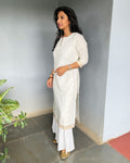 EE-S210502 White Mangalgiri Top