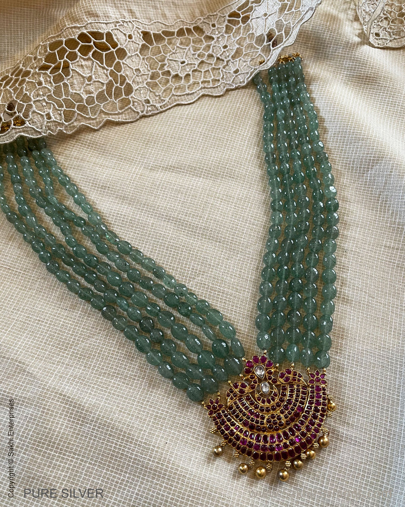 ASDS-41636 Green bead Mala