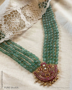 ASDS-41636 Green bead Mala