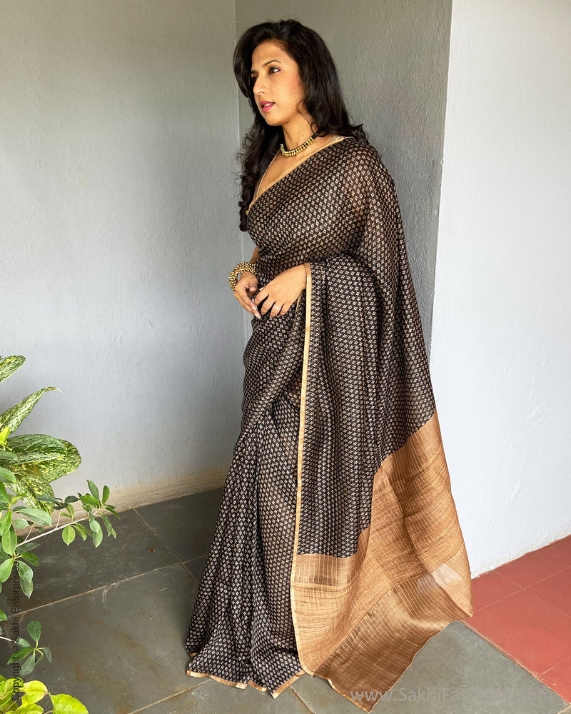 EE-S38204 Tussar Munga Saree
