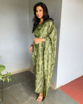 EE-S40369 Green Tussar Salwar