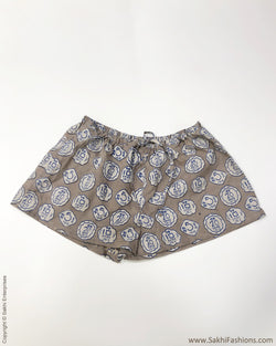 EE-S2105234 Grey Coin Shorts