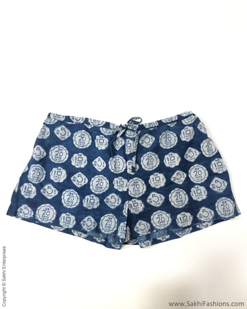 EE-S2105233 Blue Coin Shorts