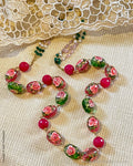 AGDS-32488 Gold bead mala