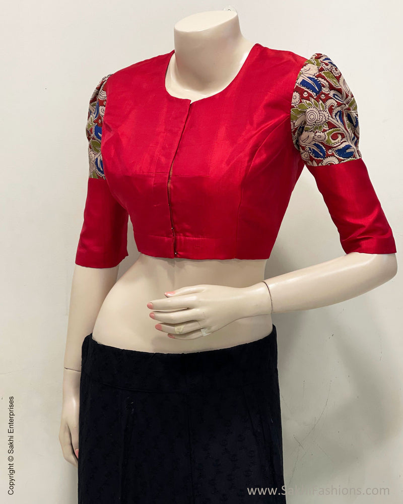 BL-R32828 Red Kanchi Blosue